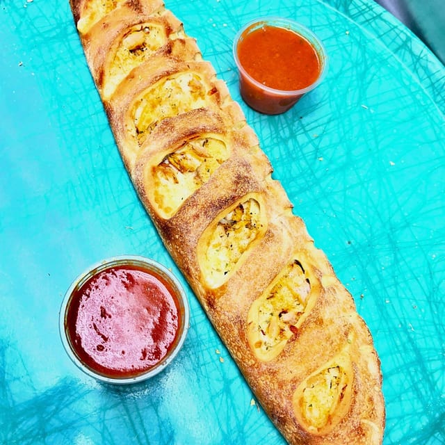 Chicken Stromboli.