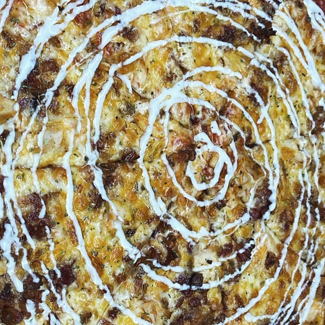 Small Chicken Bacon & Ranch Pizza.